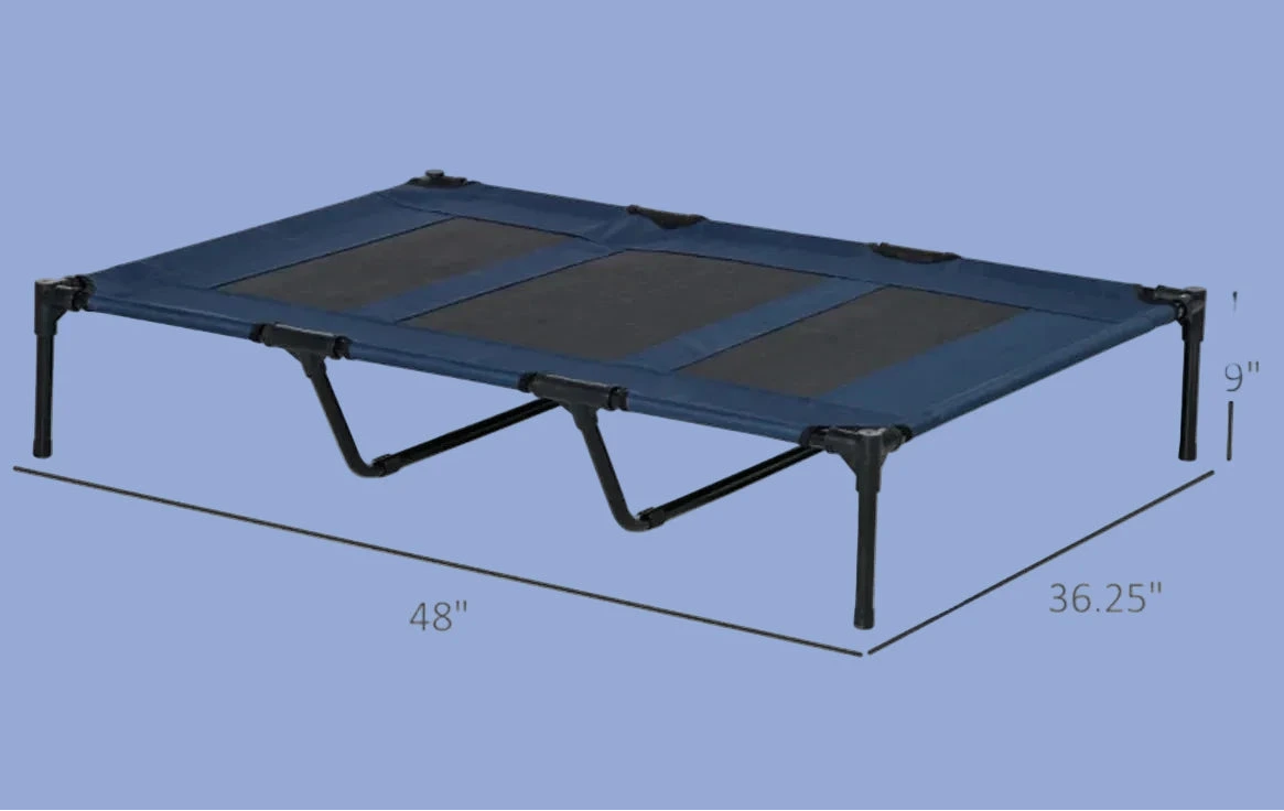 Portable Steel Frame Durable Pet Bed