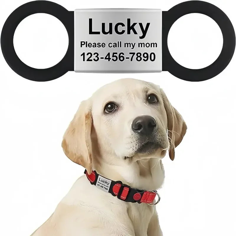 Custom Laser Engraved Pet ID Collar Charm