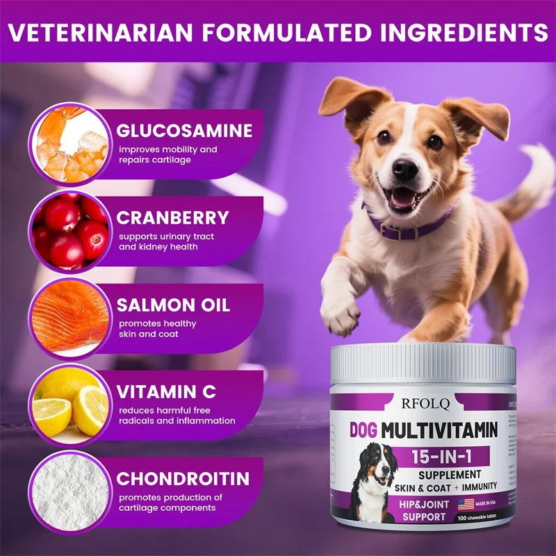 Essential Nutrient 15-In-1 Dog Multivitamin