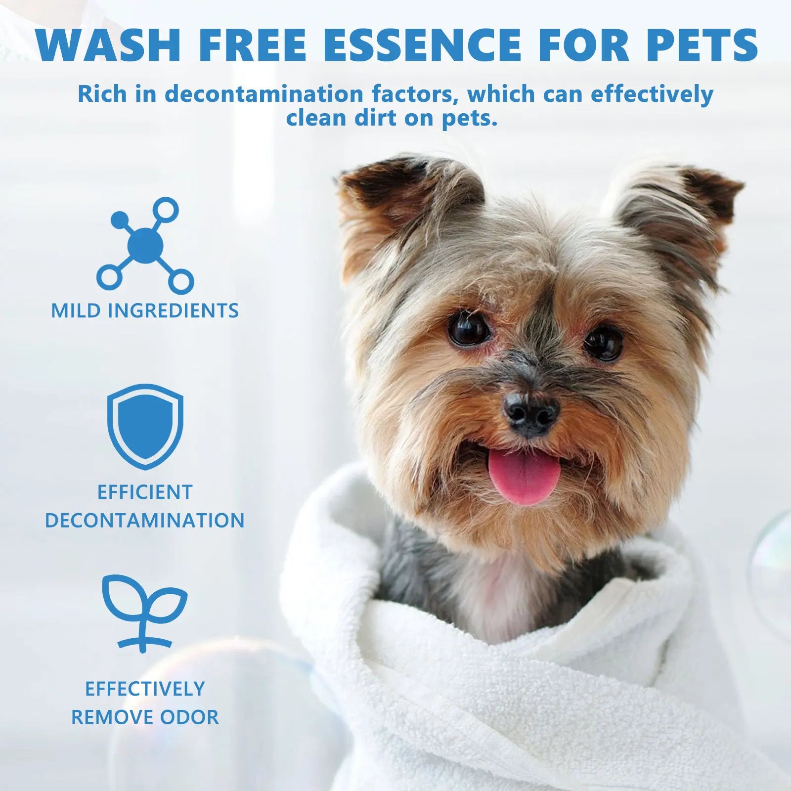 Rinse-Free Deodorizing Pet Essence Body Wash