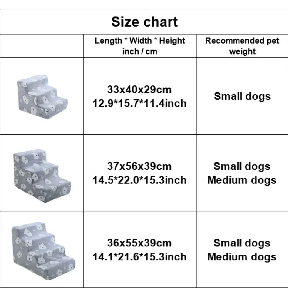 Foam Non-Slip Indoor Pet Stairs