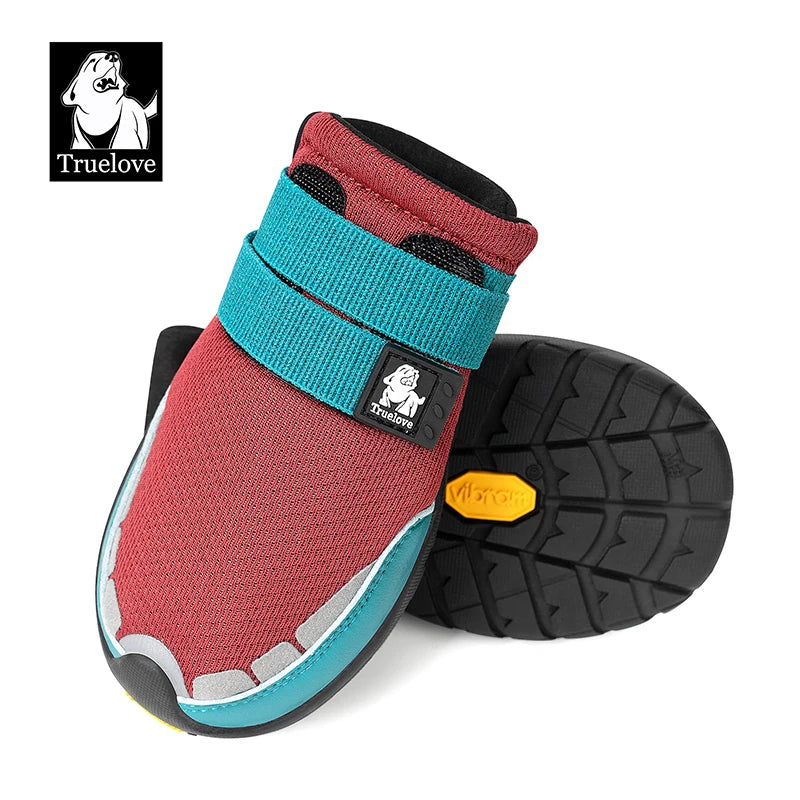 Truelove Explorer Reflective Durable Pet Training Boots w/Golden Vibram Soles