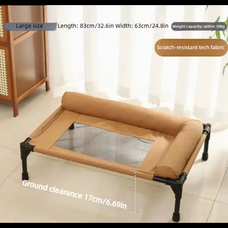 Breathable Mesh Elevated Pet Cot