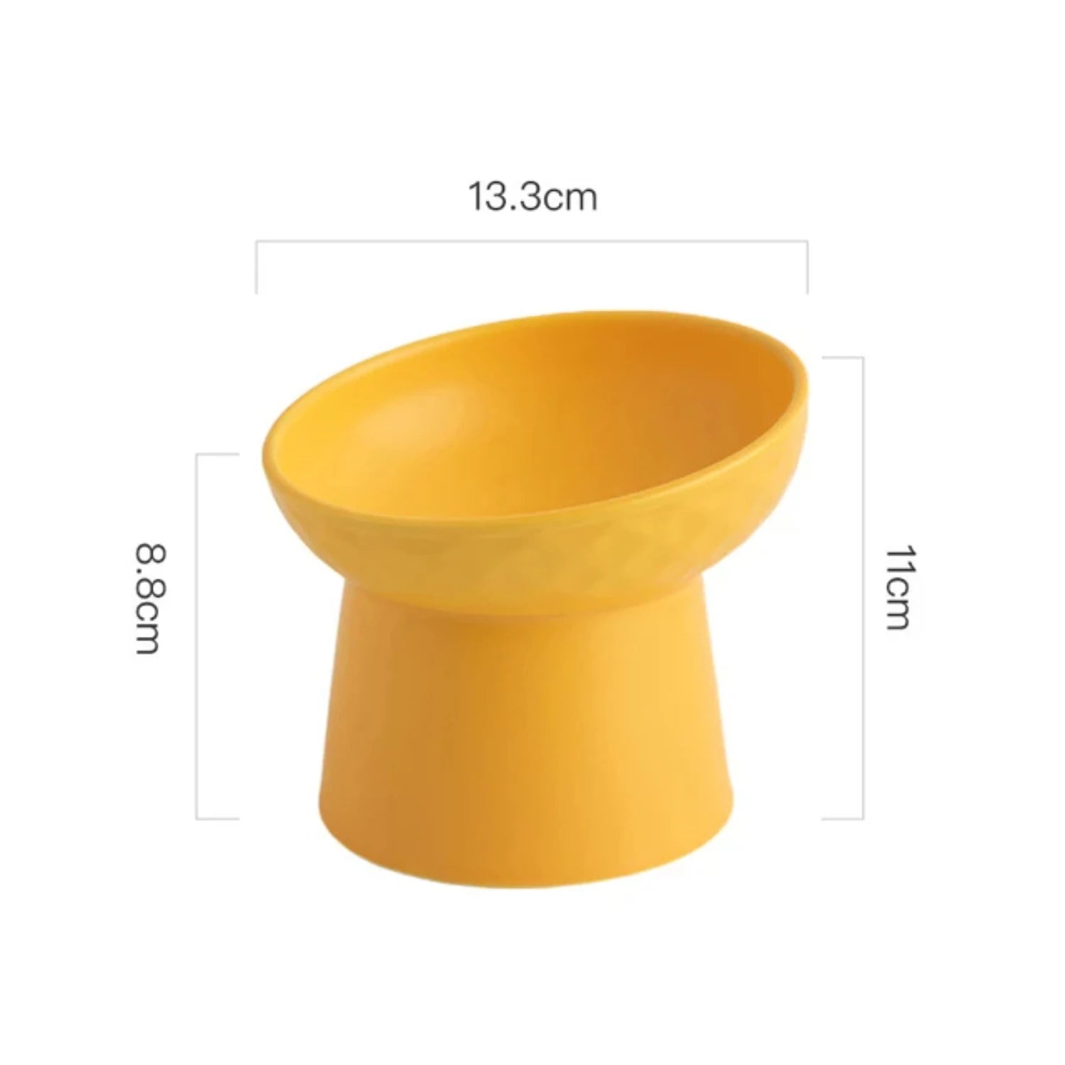 Nordic Style Elevated Ceramic Pet Dish