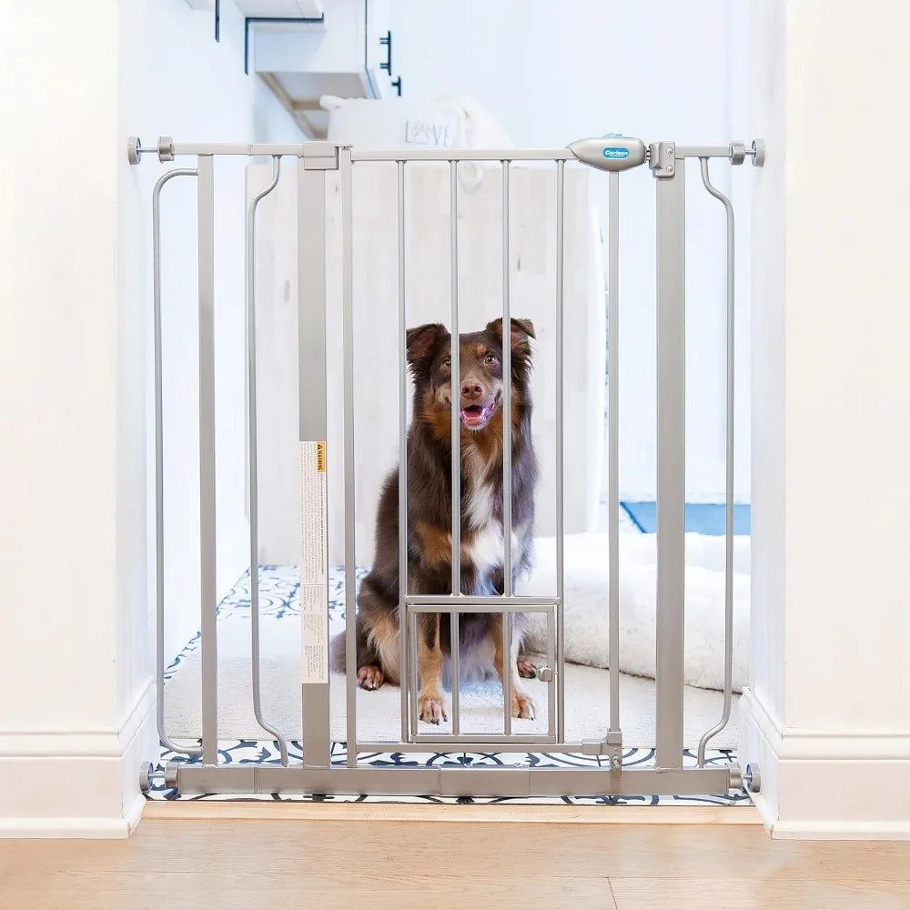 Carlson Extra Tall Walk-Thru Pet Gate w/Small Pet Door