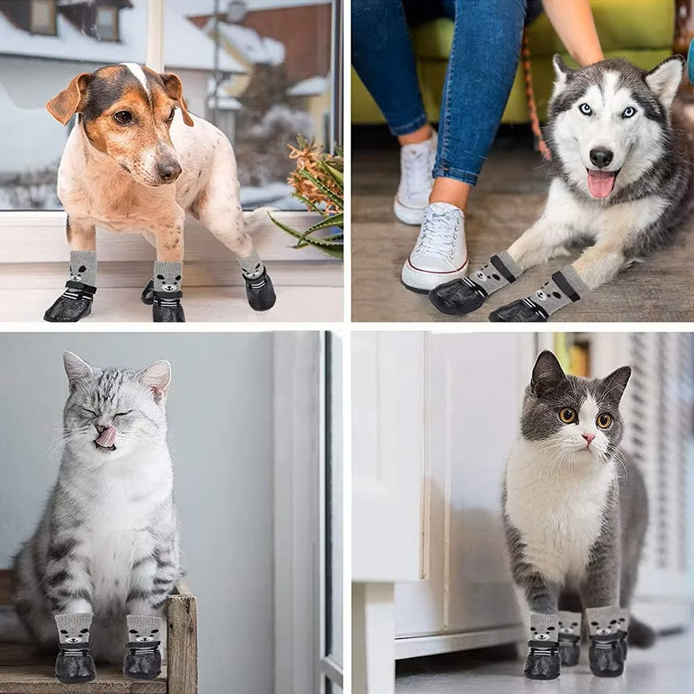 Adjustable Waterproof Pet Sock Booties