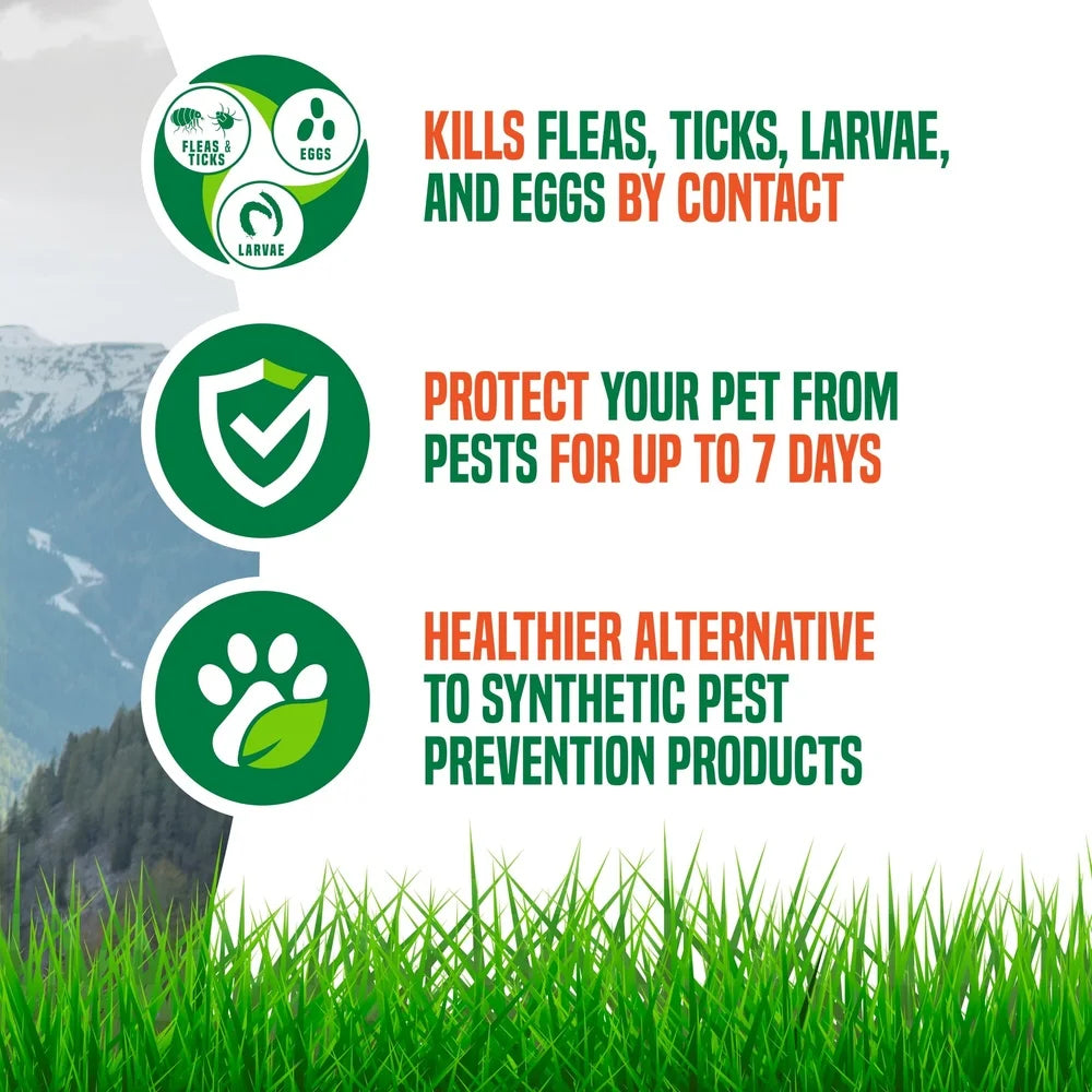 Max Strength Essential Oil Natural Dog Flea & Tick Shampoo