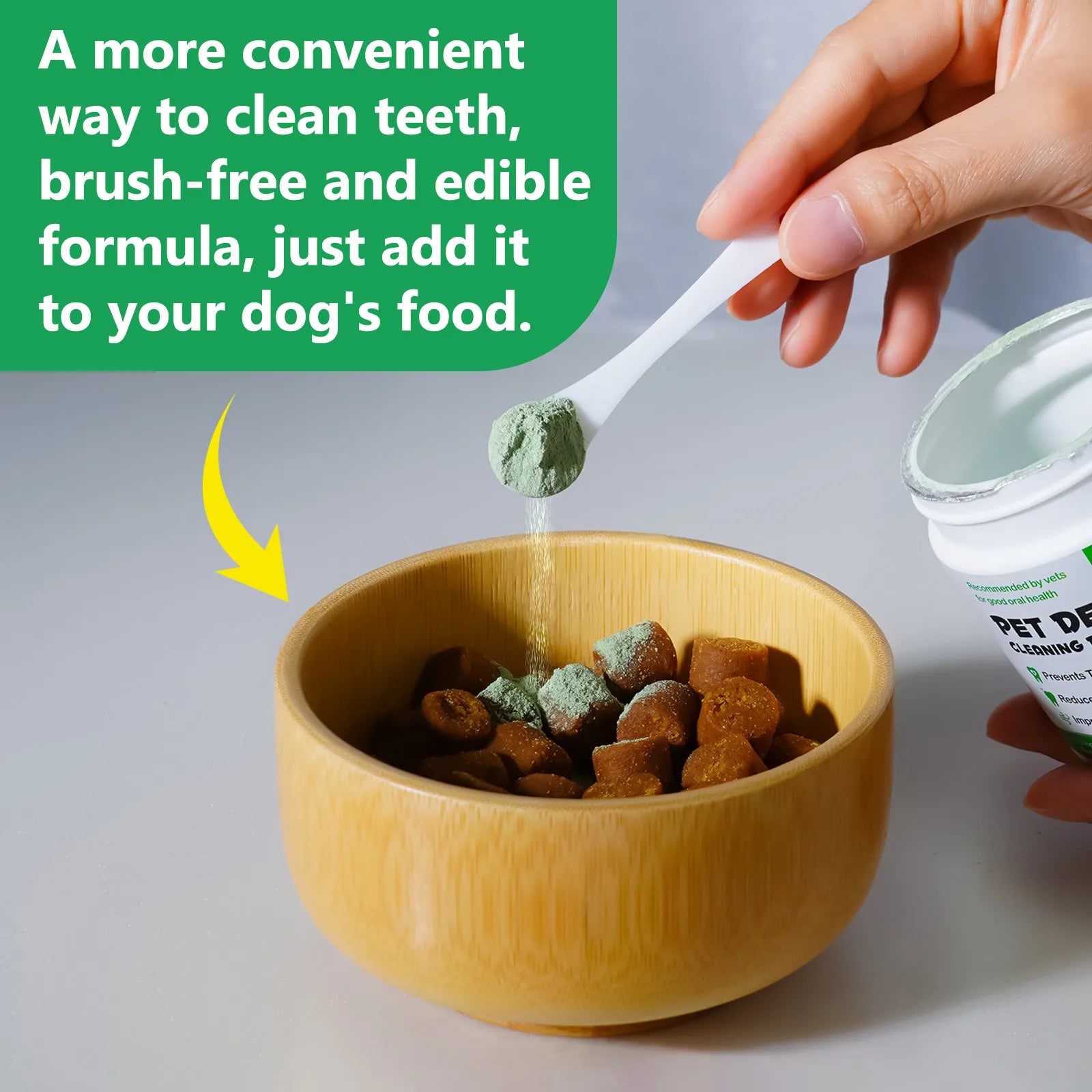 Vet Recommended Pet Dental Cleaning Powder