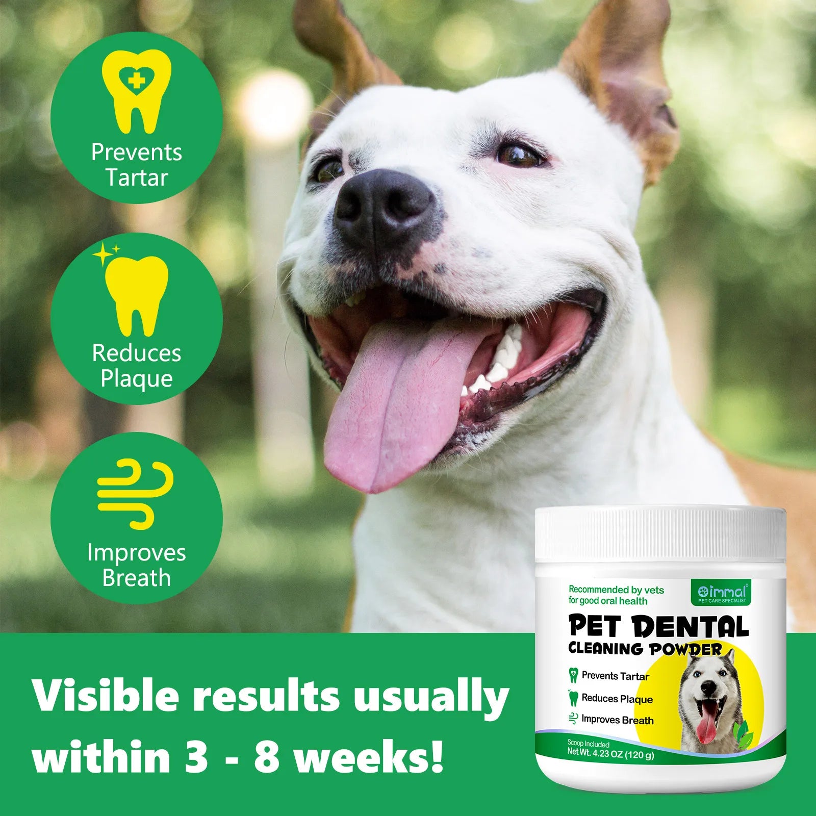 Vet Recommended Pet Dental Cleaning Powder