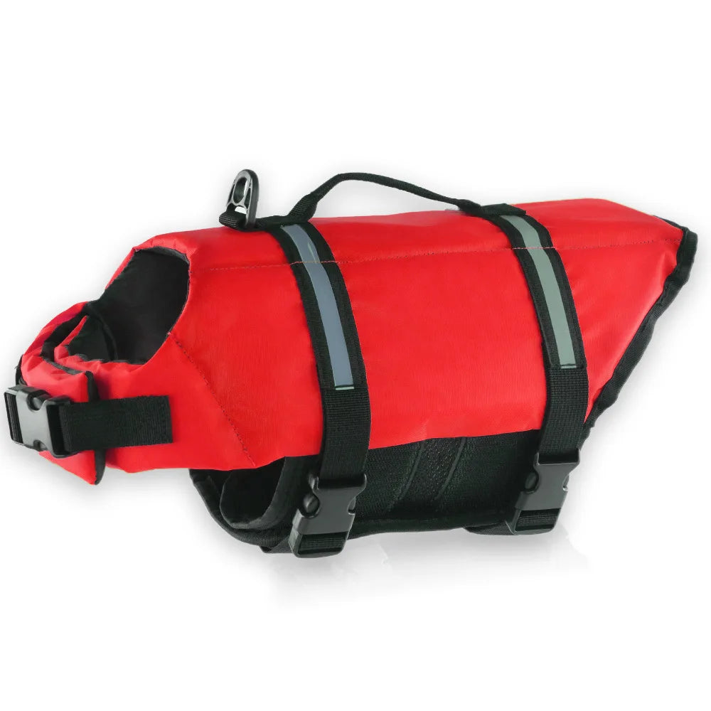 Summer Reflective Adjustable Dog Life Jacket