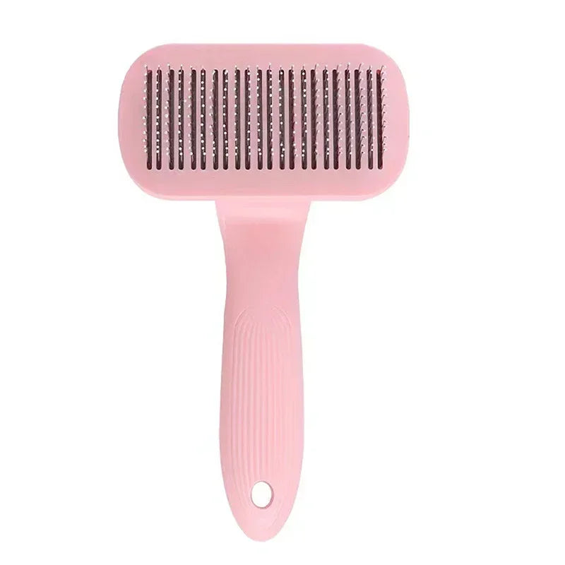 Self-Cleaning Pet Grooming Slicker Brush