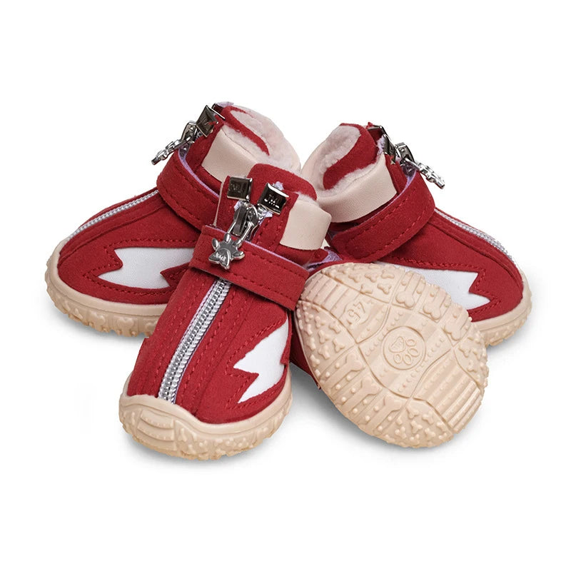 Small Dog Anti-Slip Winter Shoes
