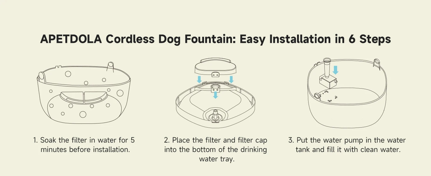 Apetdola 7L Wireless Auto Sensor Pet Drinking Fountain