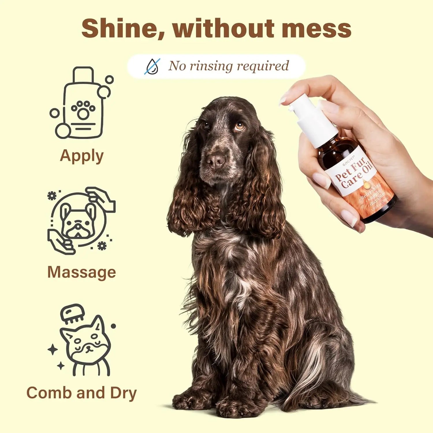 Pet Fur Care Oil w/Collagen