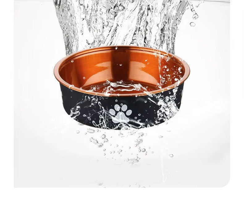 Stainless Steel Anti-Slip Pet Bowl