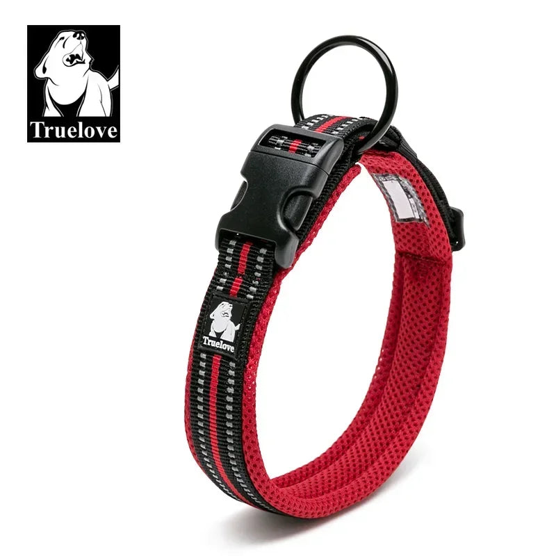 Heavy Duty Mesh-Padded 3M Reflective Dog Collar