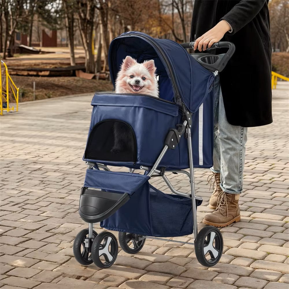 Modern Folding Pet Travel Stroller