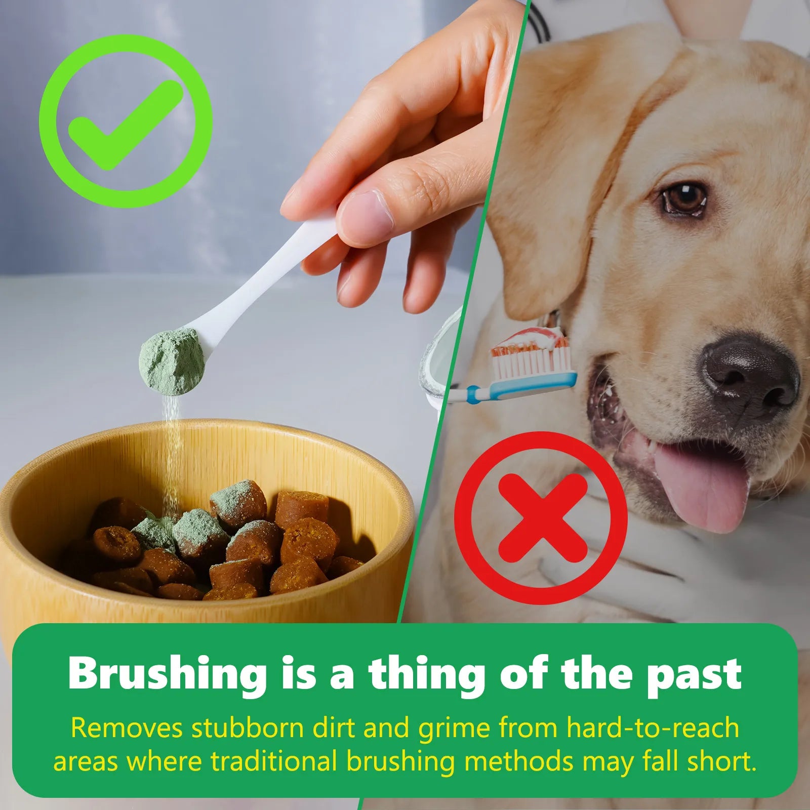 Vet Recommended Pet Dental Cleaning Powder