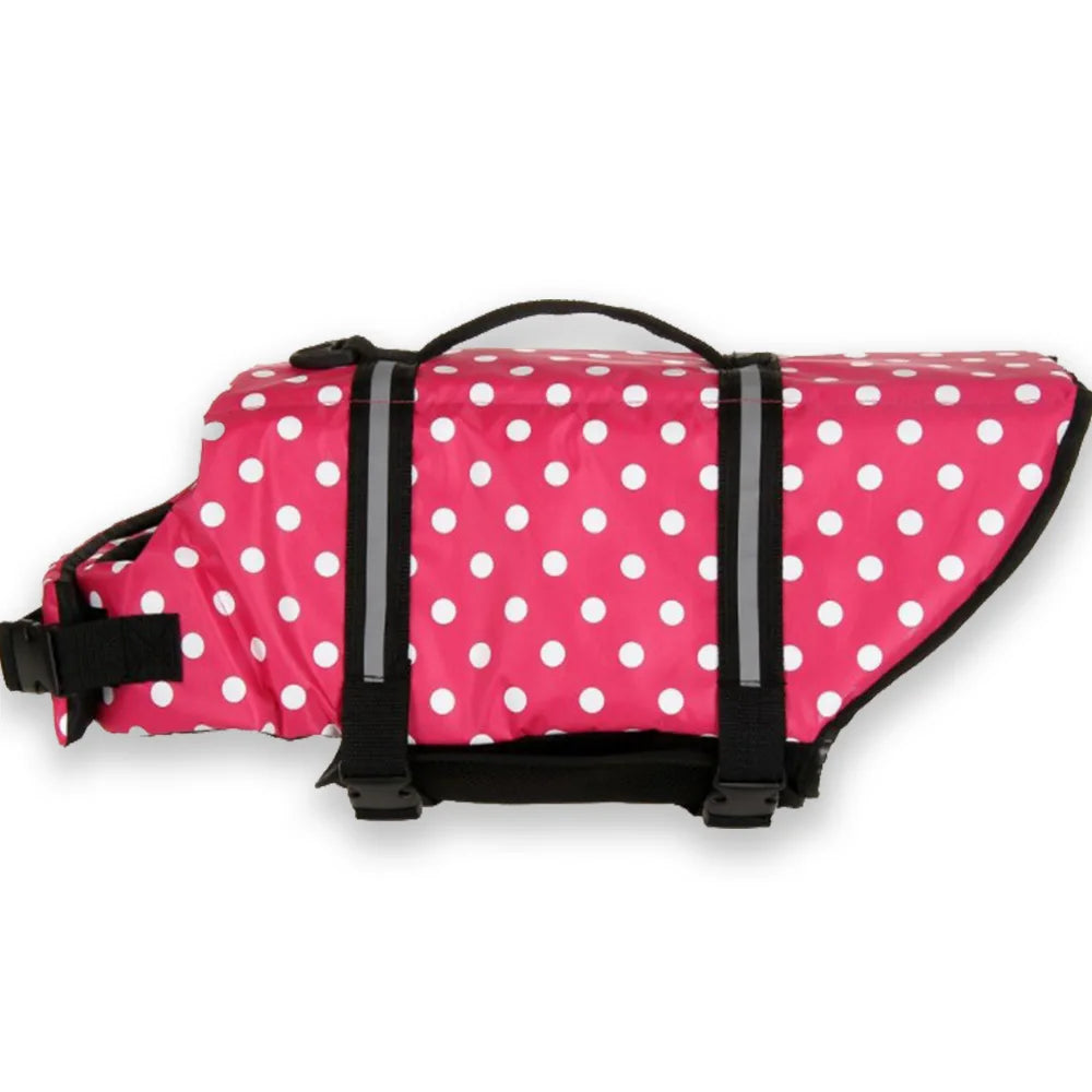 Summer Reflective Adjustable Dog Life Jacket