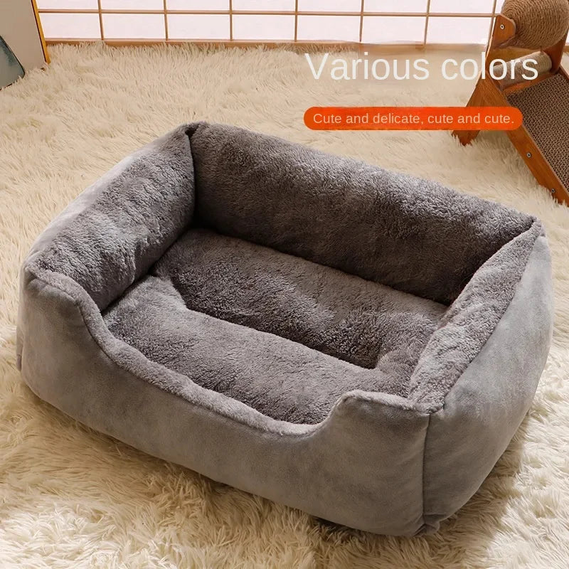 Plush Square Pet Nest