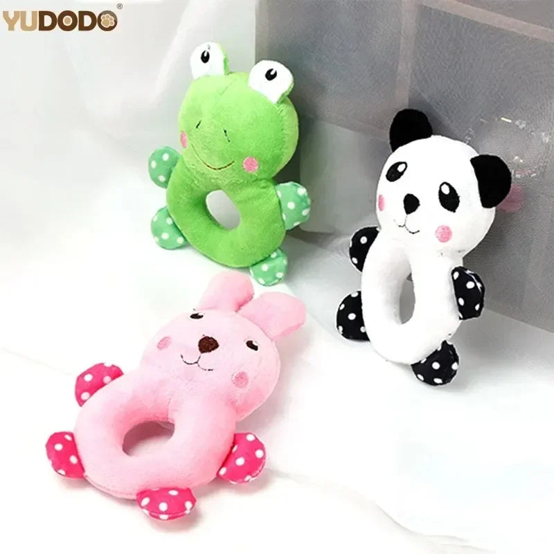 Stuffed Plush Cartoon Dog Toy For Small Dogs