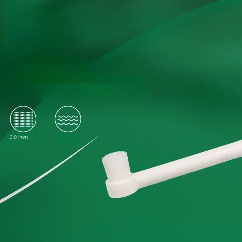 Heavy Duty Anti-Crack Round Head Pet Toothbrush