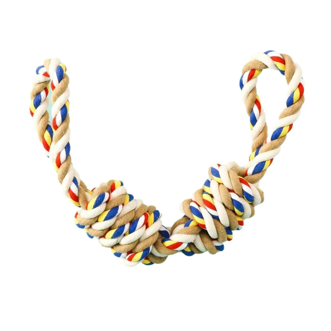 Tough Natural Cotton Rope Dog Toy