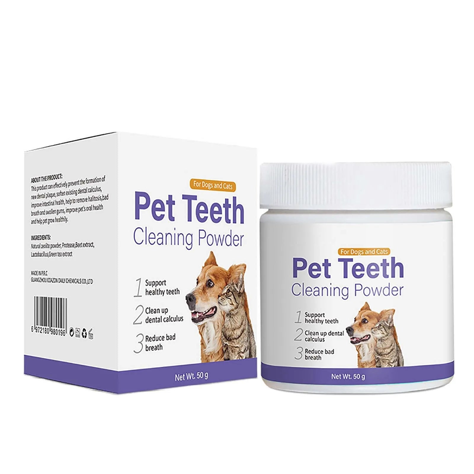 Fresh Breath Pet Teeth Cleaning Powder