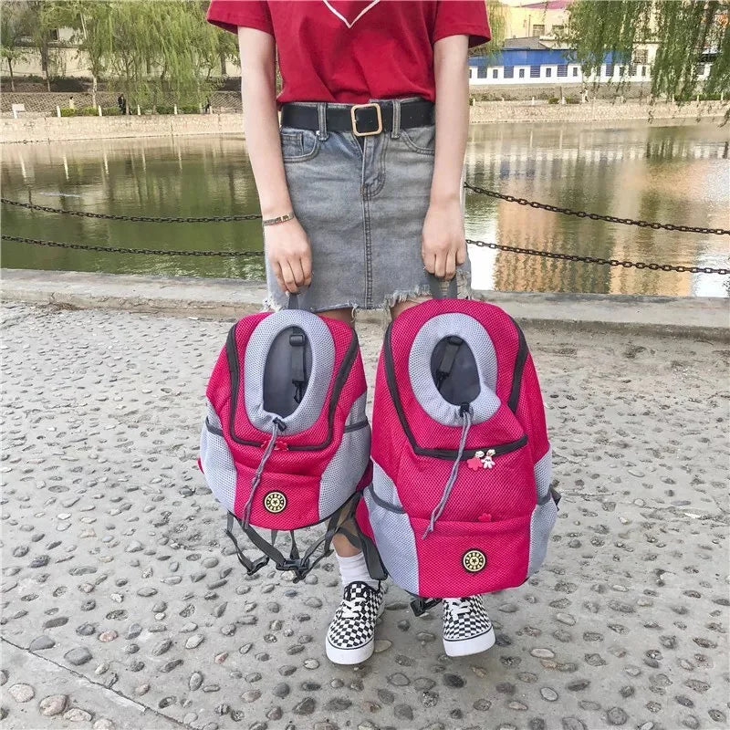 Breathable Mesh Pet Backpack