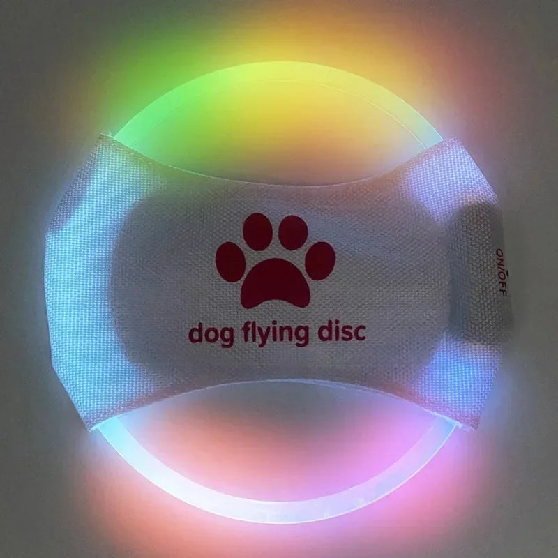 Luminous LED Flying Dog Frisbee