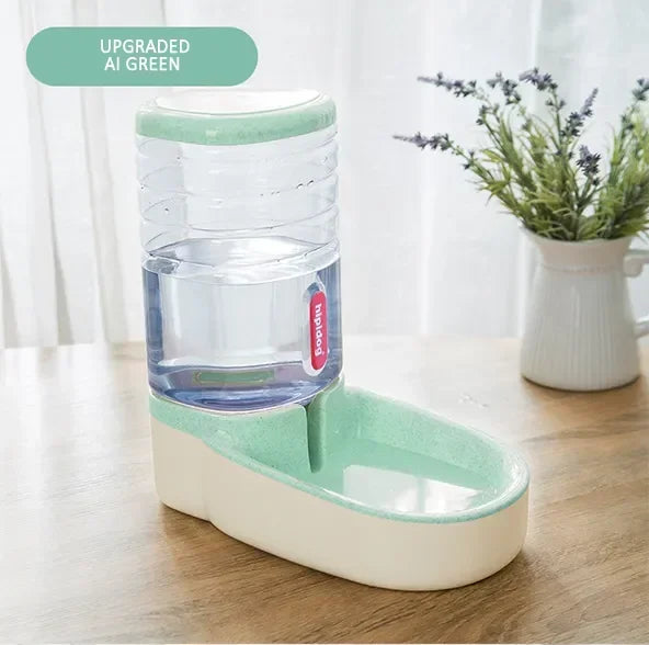 Large Capacity Automatic Gravity Pet Food  & Water Dispensers