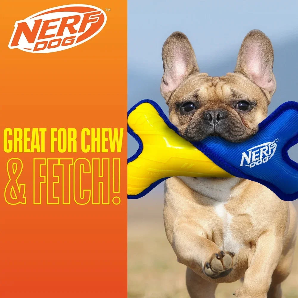 Durable Tear-Resistant Nylon Rubber Dog Bone Toy