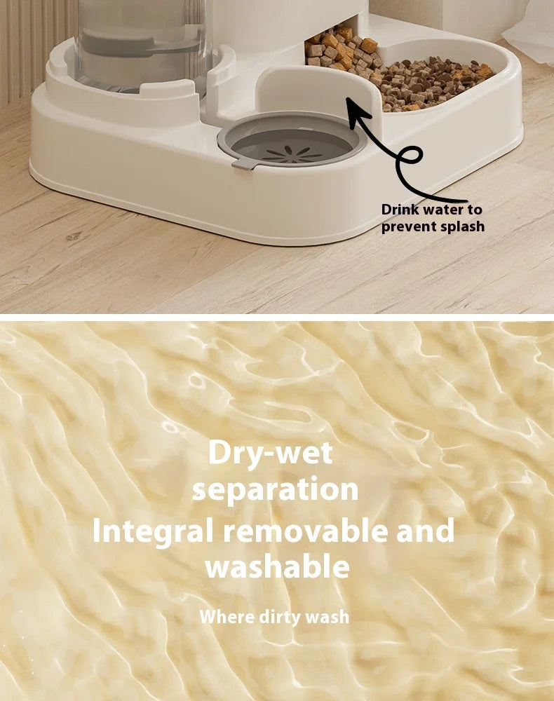 Universal Automatic Pet Food & Water Dispenser