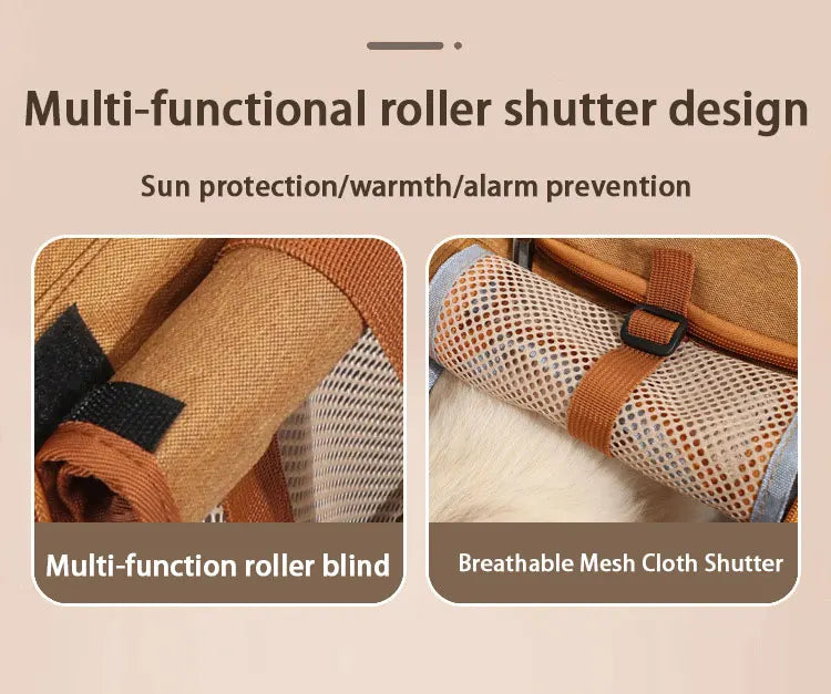 Modern Sleek Shoulder Bag Pet Carrier
