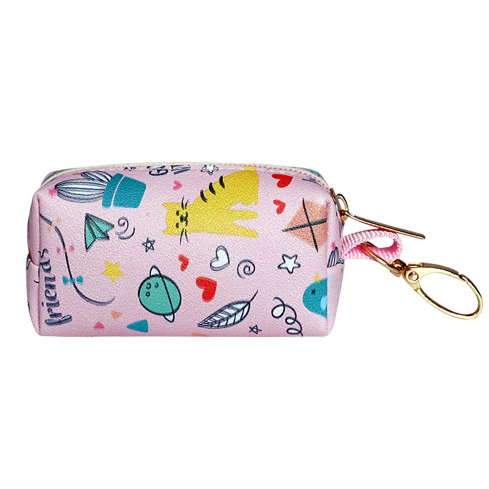 Portable Zipper Pouch Pet Poop Bag Holder