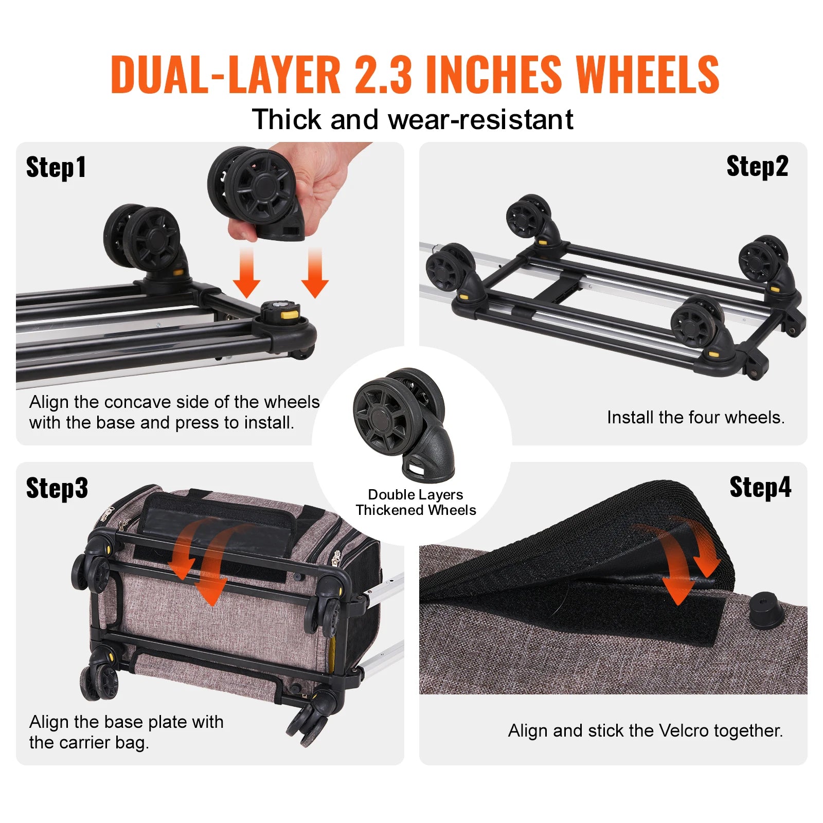 Airline Approved Expandable Rolling Pet Carrier