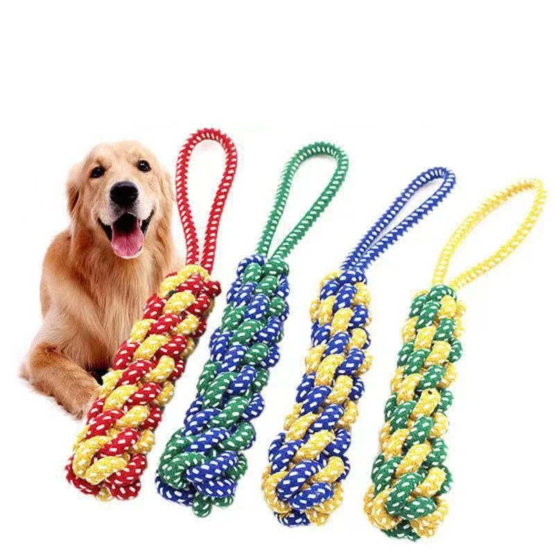 Durable Braided Bite-Resistant Rope Dog Toys