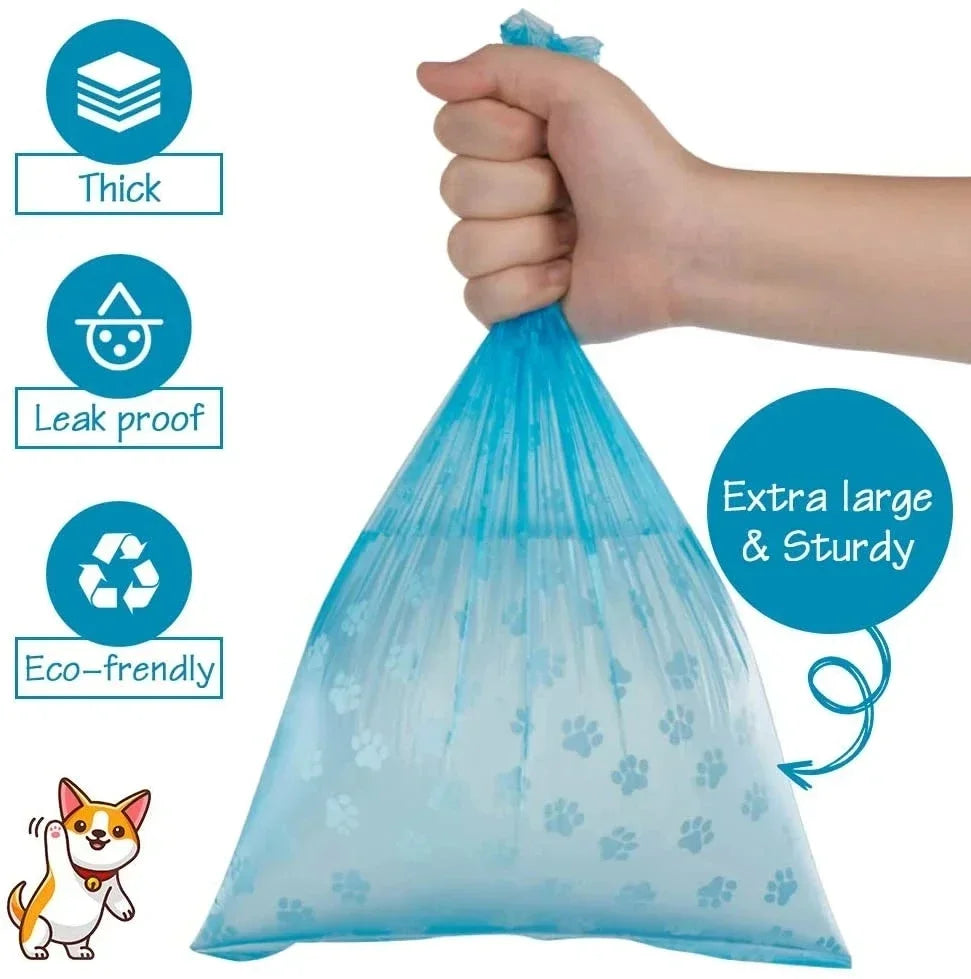 Biodegradable Pet Poop Bags w/Dispenser