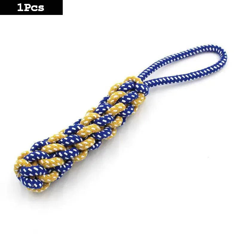 Durable Braided Bite-Resistant Rope Dog Toys