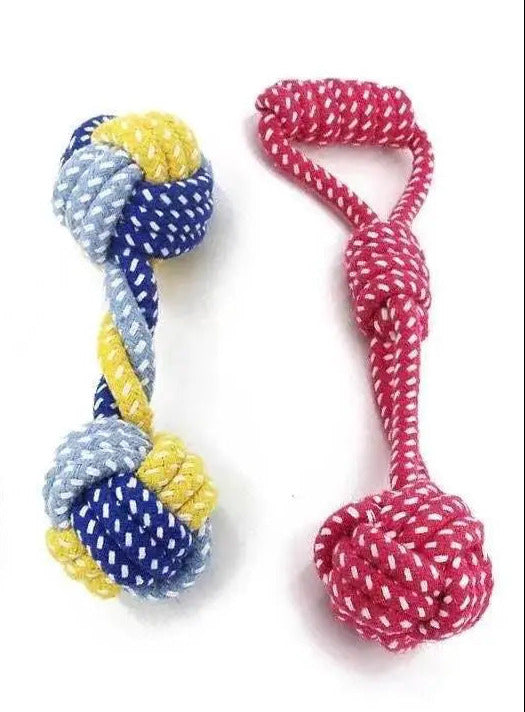 Durable Braided Bite-Resistant Rope Dog Toys