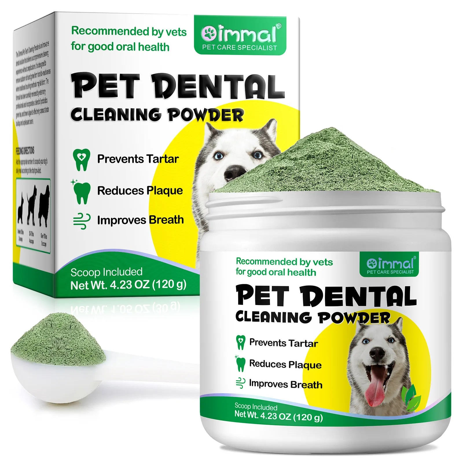Vet Recommended Pet Dental Cleaning Powder