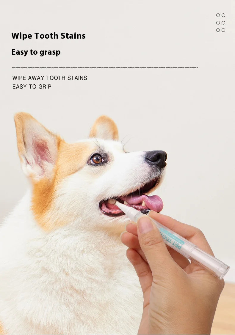 Integrated Pet Toothbrush Cleaning Pen